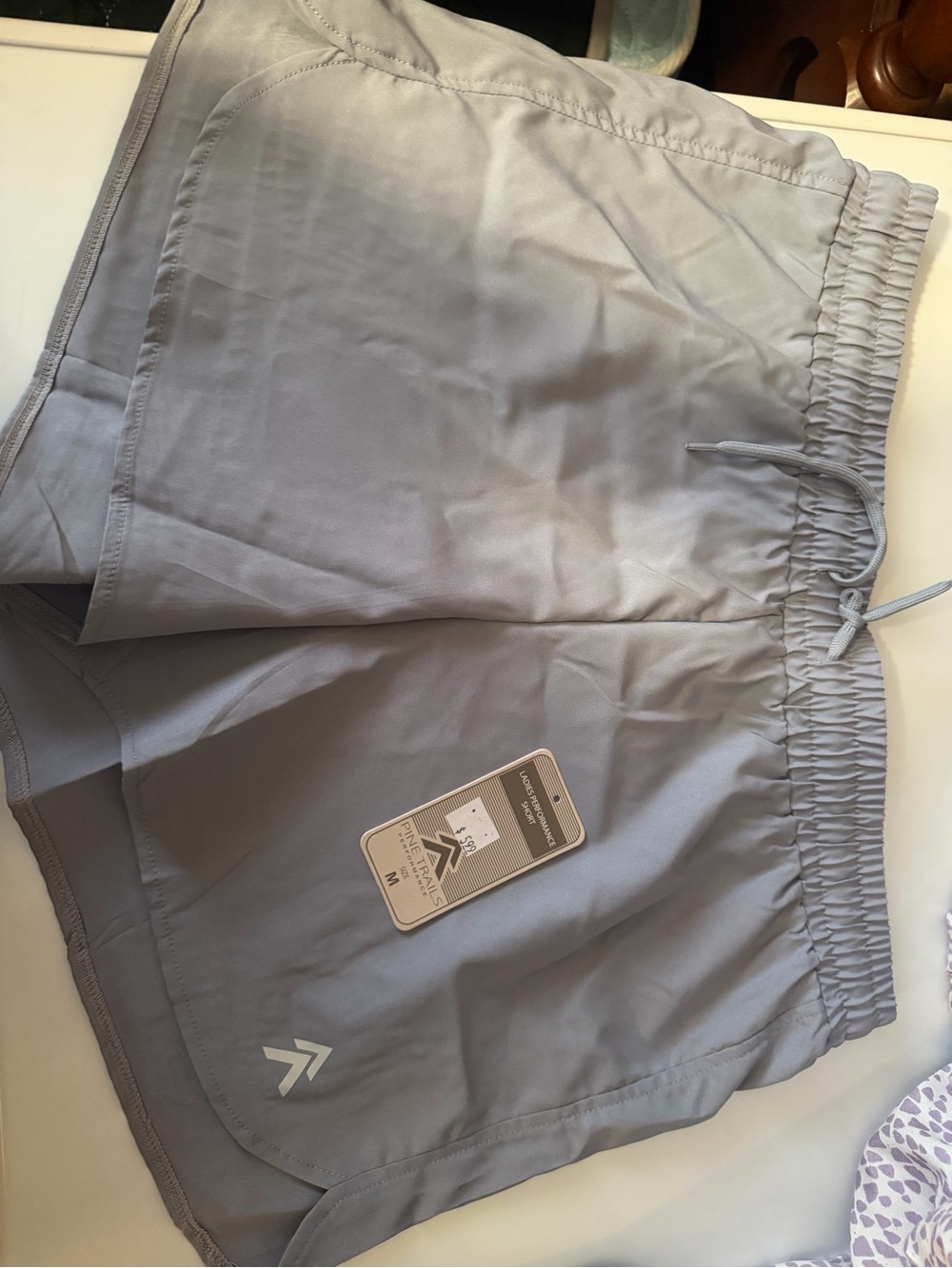 Women’s Lightweight Athletic Shorts - Gray